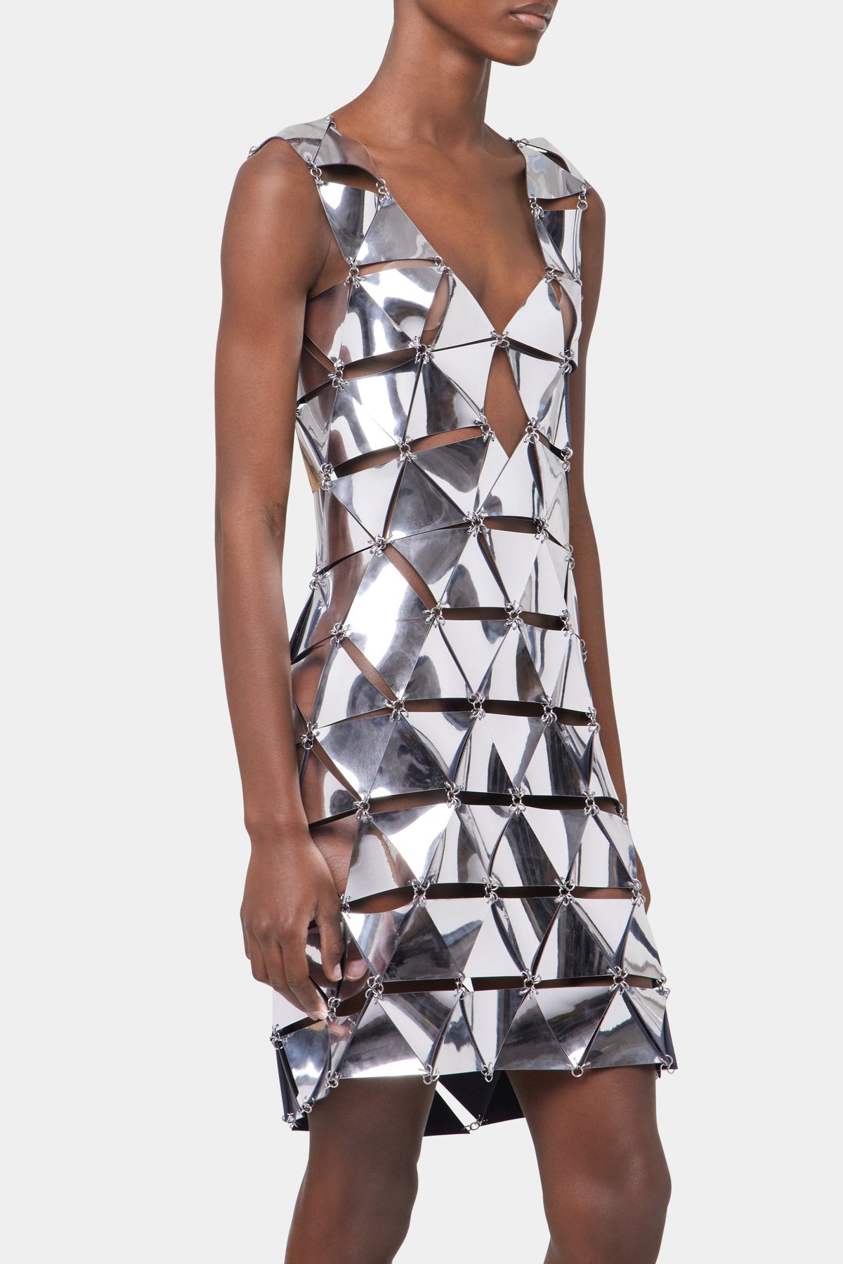 Robe courte triangle - Miroir