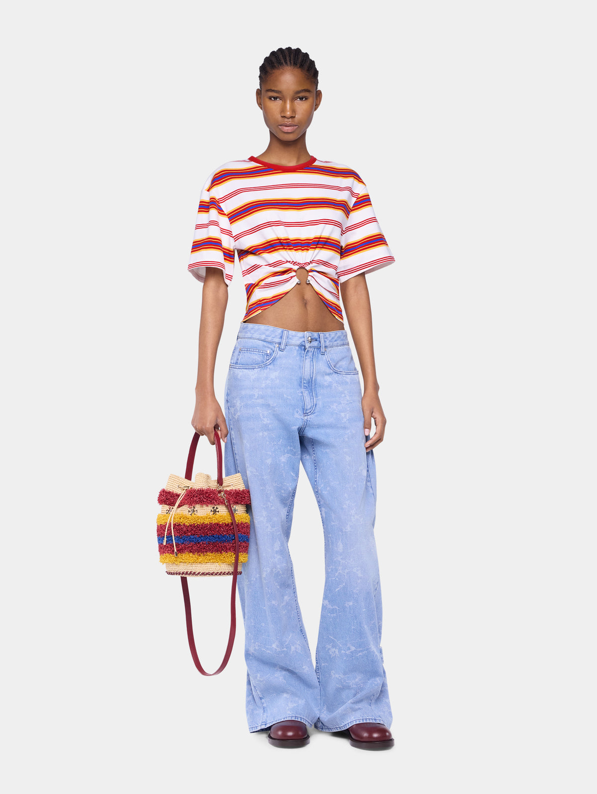 Baggy jeans in denim