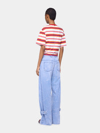 Baggy jeans in denim