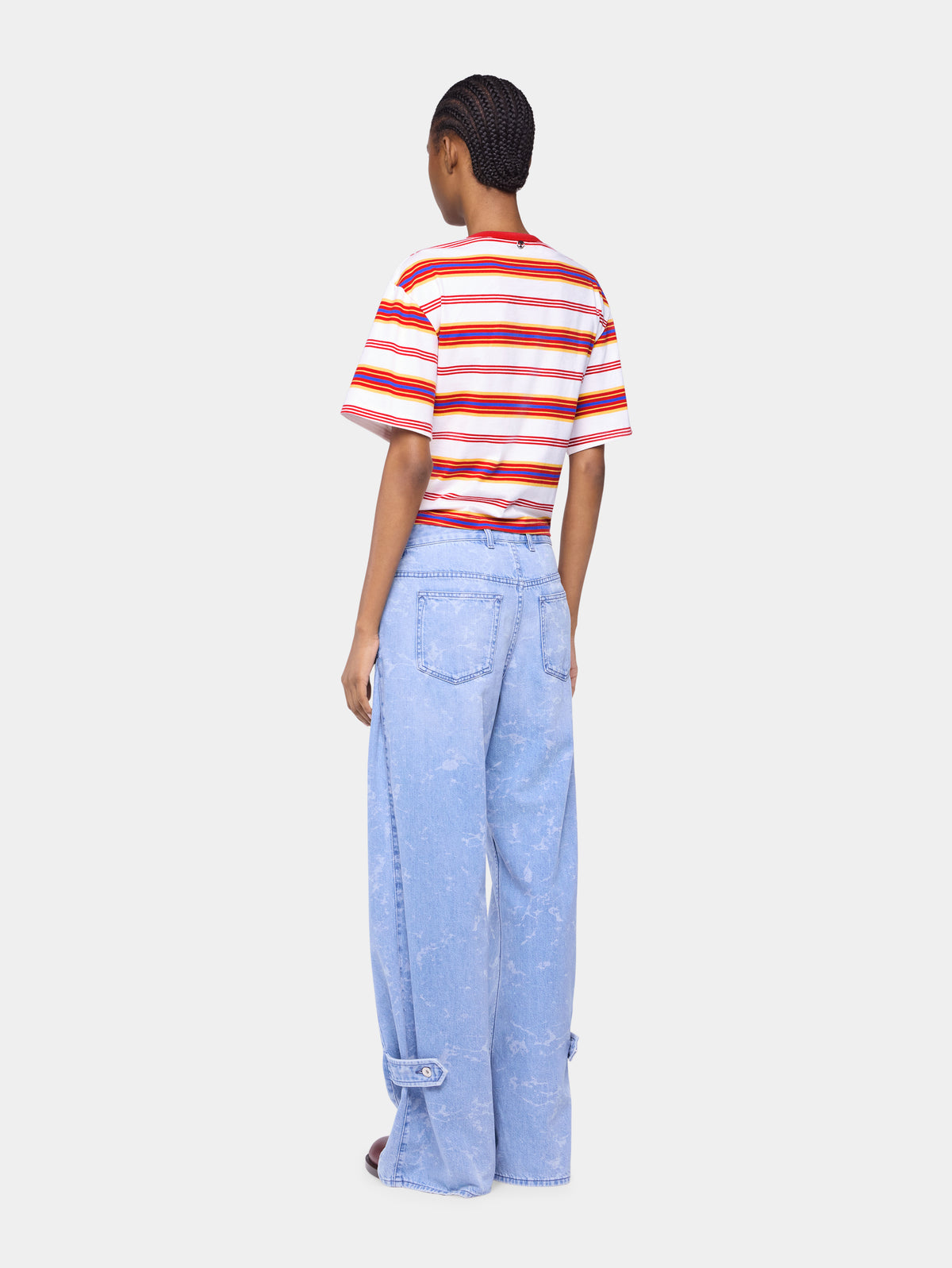 Baggy jeans in denim