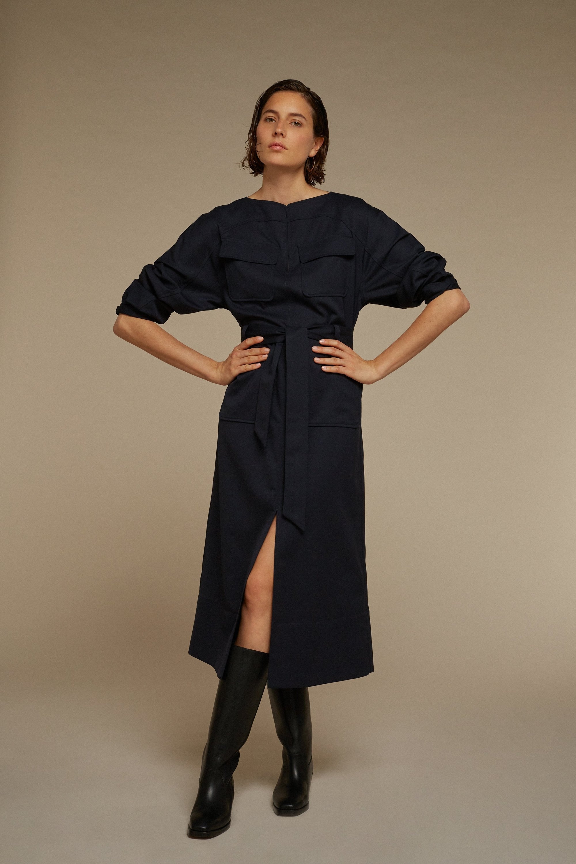 NAVY _ Robe Nicole - Navy