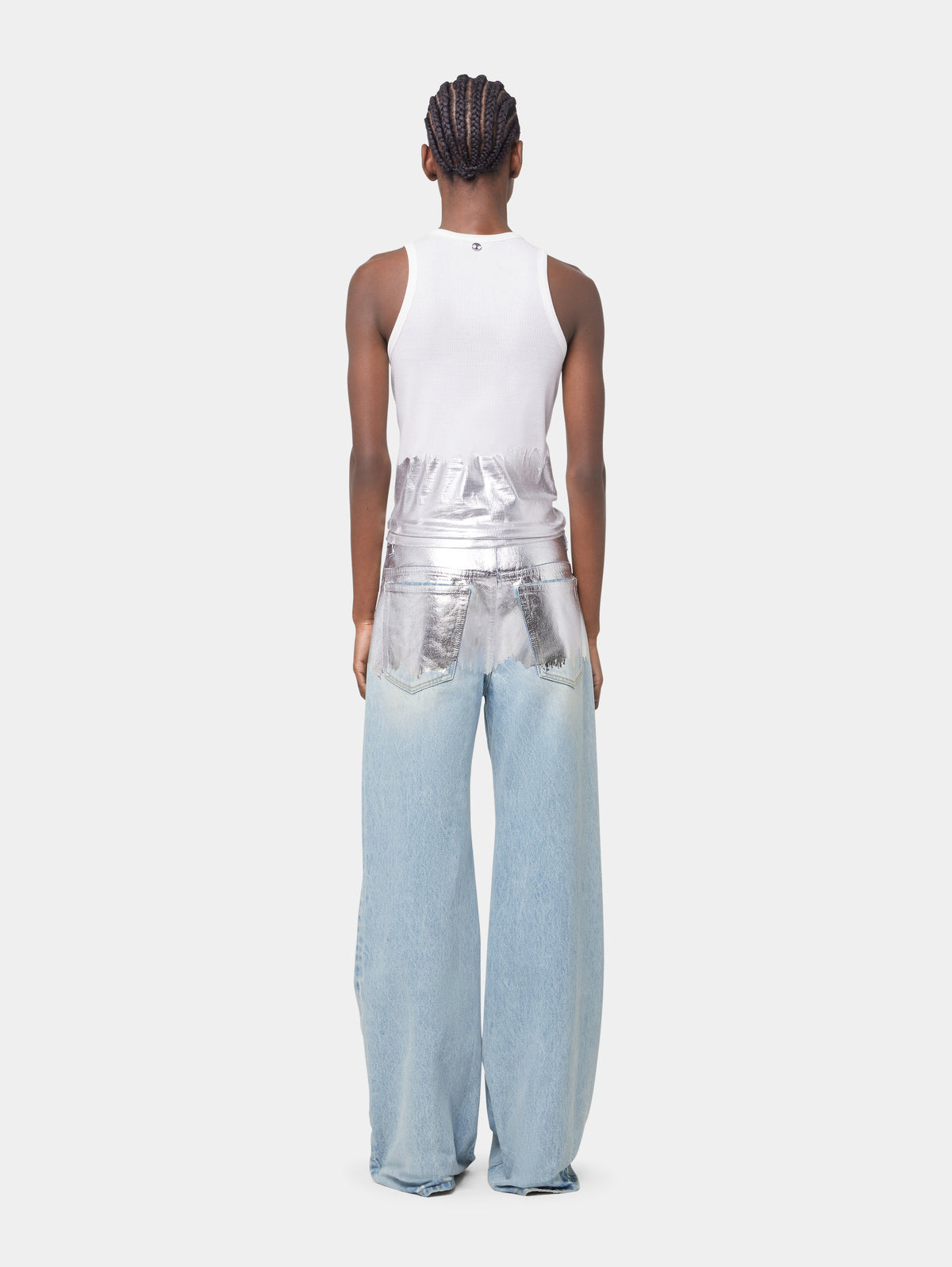 BAGGY TROUSERS IN DENIM