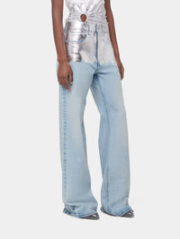 BAGGY TROUSERS IN DENIM