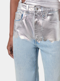BAGGY TROUSERS IN DENIM