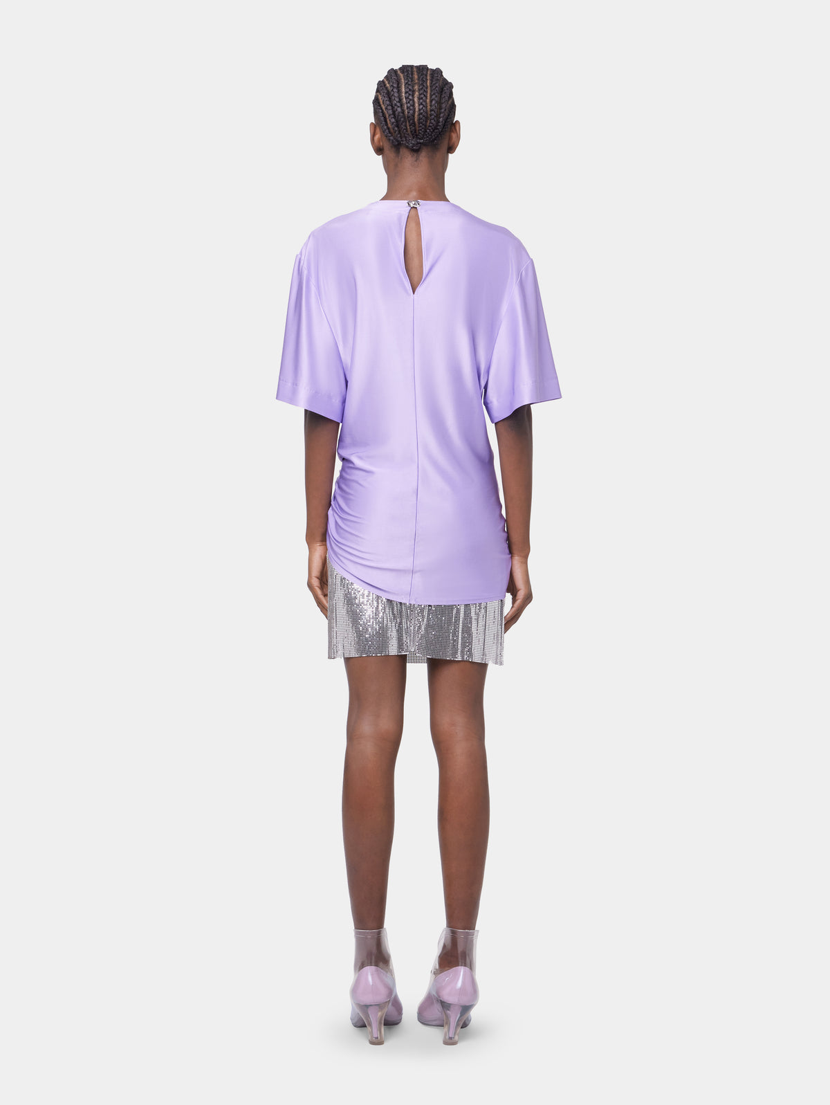 LAVENDER TEE-SHIRT IN JERSEY