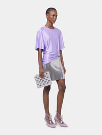 LAVENDER TEE-SHIRT IN JERSEY