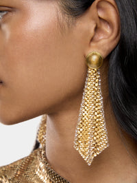 Pixel flow bubble earrings