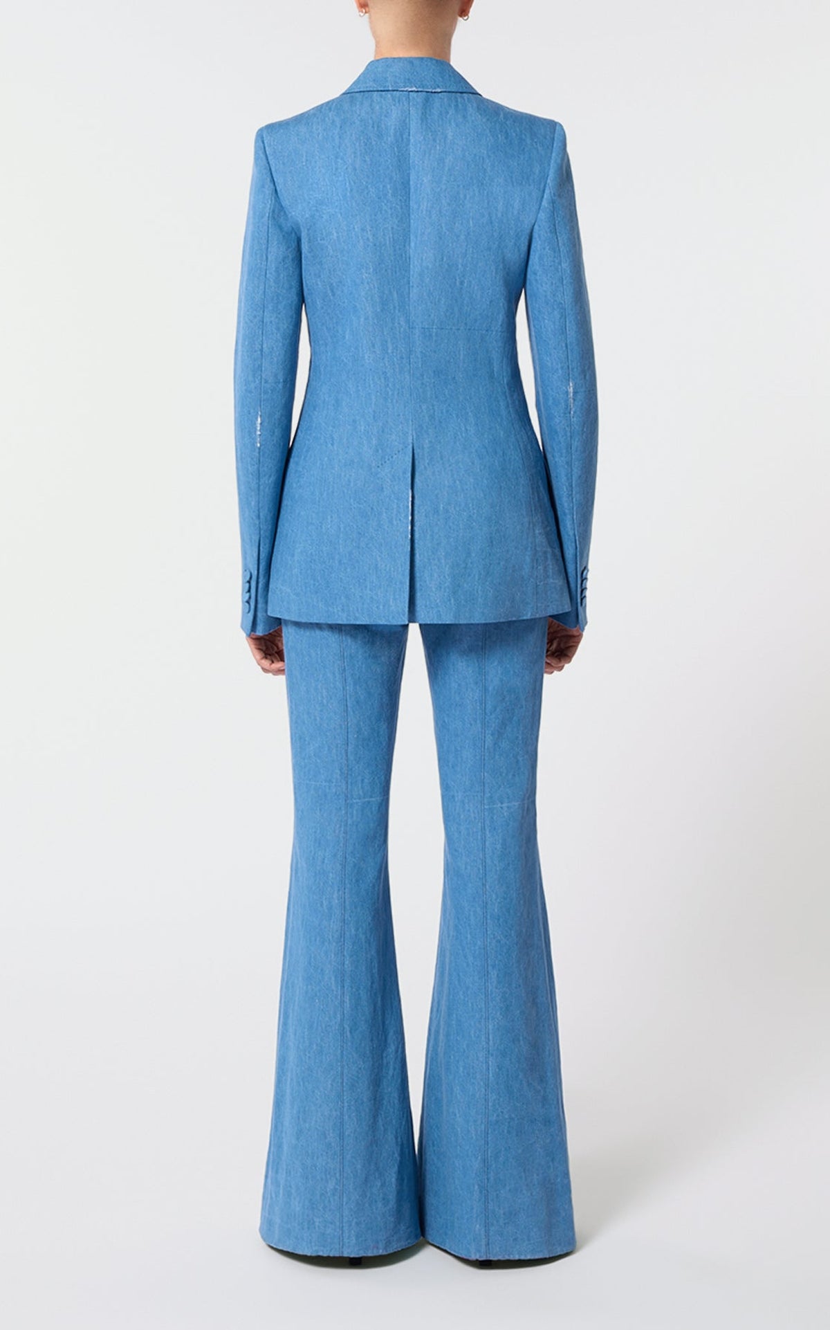 Light Blue Denim / Veste blazer Leiva - Light Blue Denim