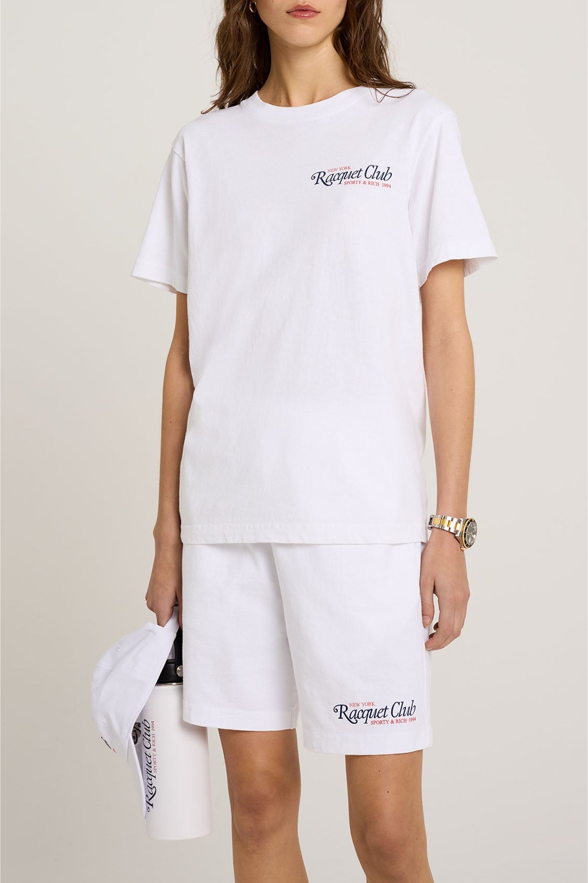 Short 94 Racquet Club à poches - White