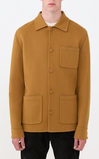 Yellow Ochre / Veste Ulu en cachemire - Yellow Ochre