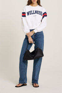 Sweatshirt Wellness Ivy imprimé - White