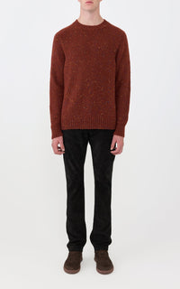 Burnt Sienna / Pull Daniel en cachemire - Burnt Sienna