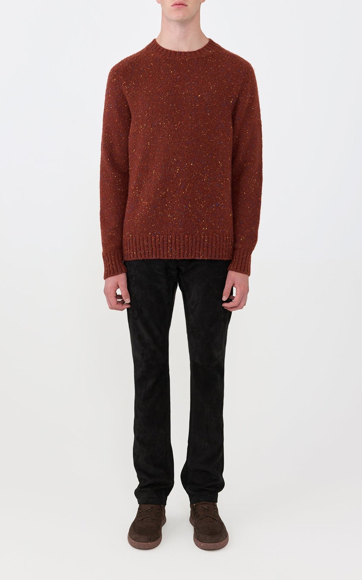 Burnt Sienna / Pull Daniel en cachemire - Burnt Sienna