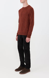 Burnt Sienna / Pull Daniel en cachemire - Burnt Sienna