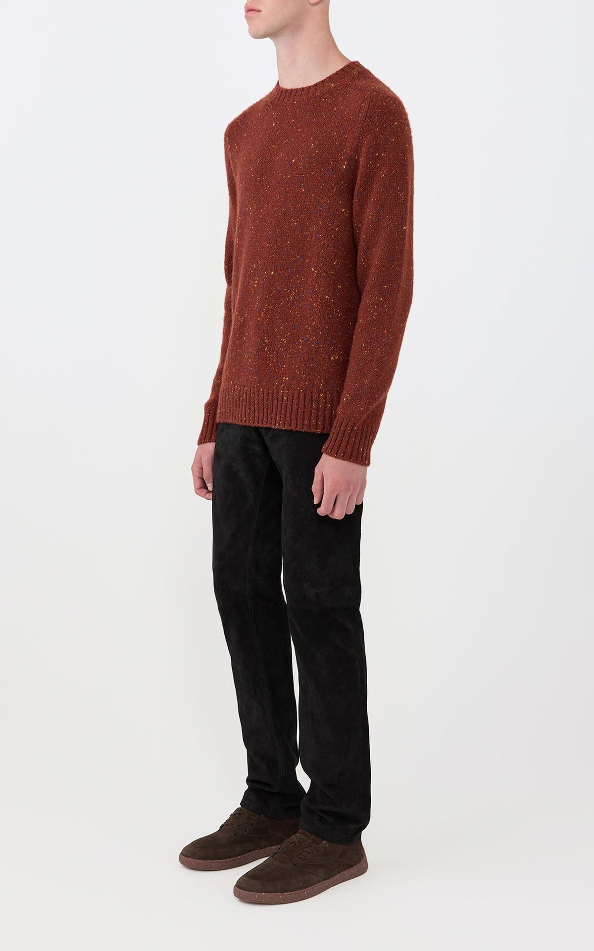 Burnt Sienna / Pull Daniel en cachemire - Burnt Sienna