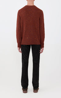 Burnt Sienna / Pull Daniel en cachemire - Burnt Sienna