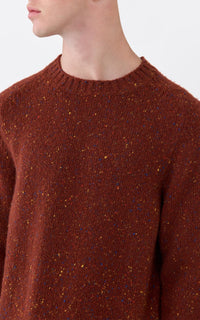 Burnt Sienna / Pull Daniel en cachemire - Burnt Sienna