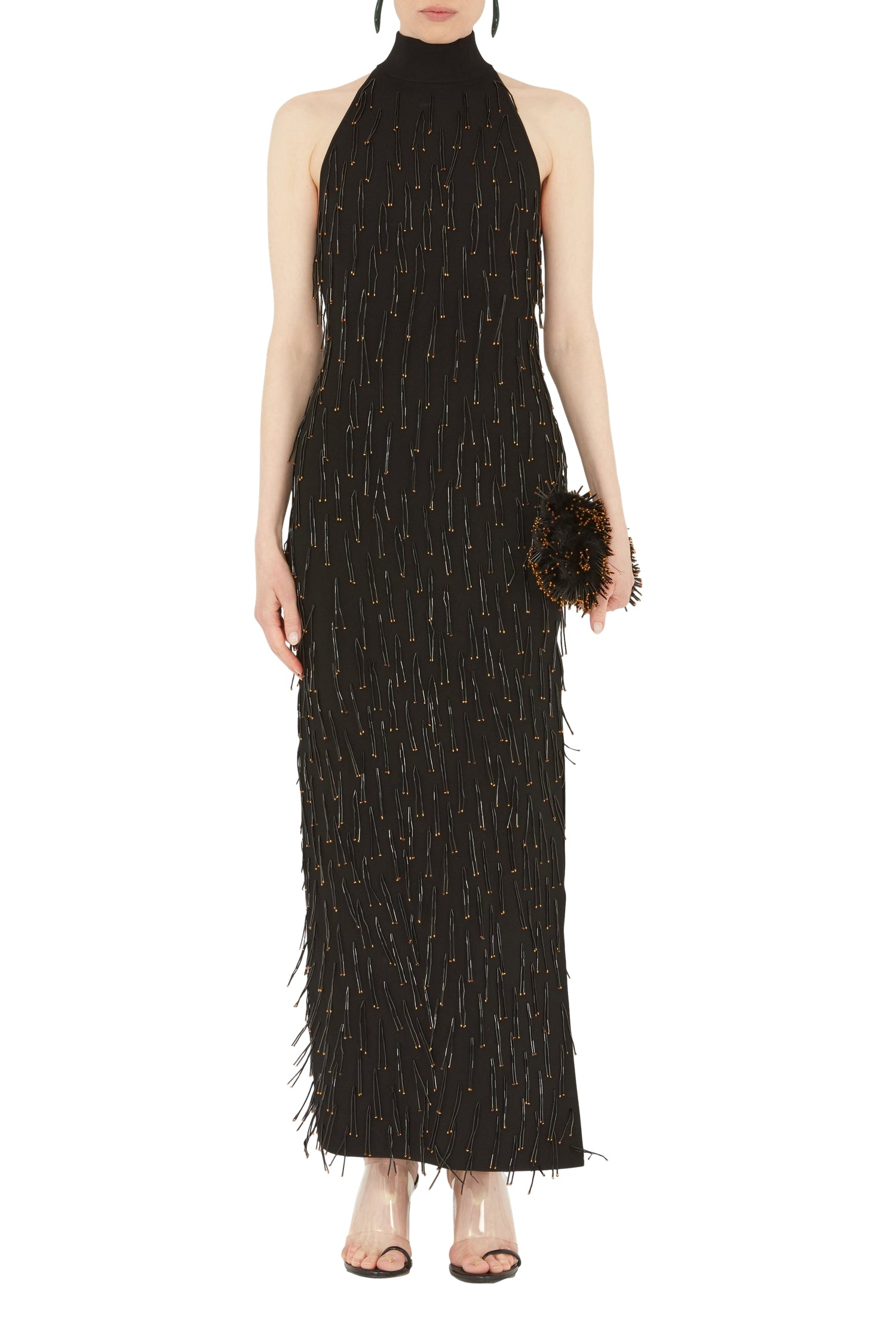 Robe cocktail Bugle - Black