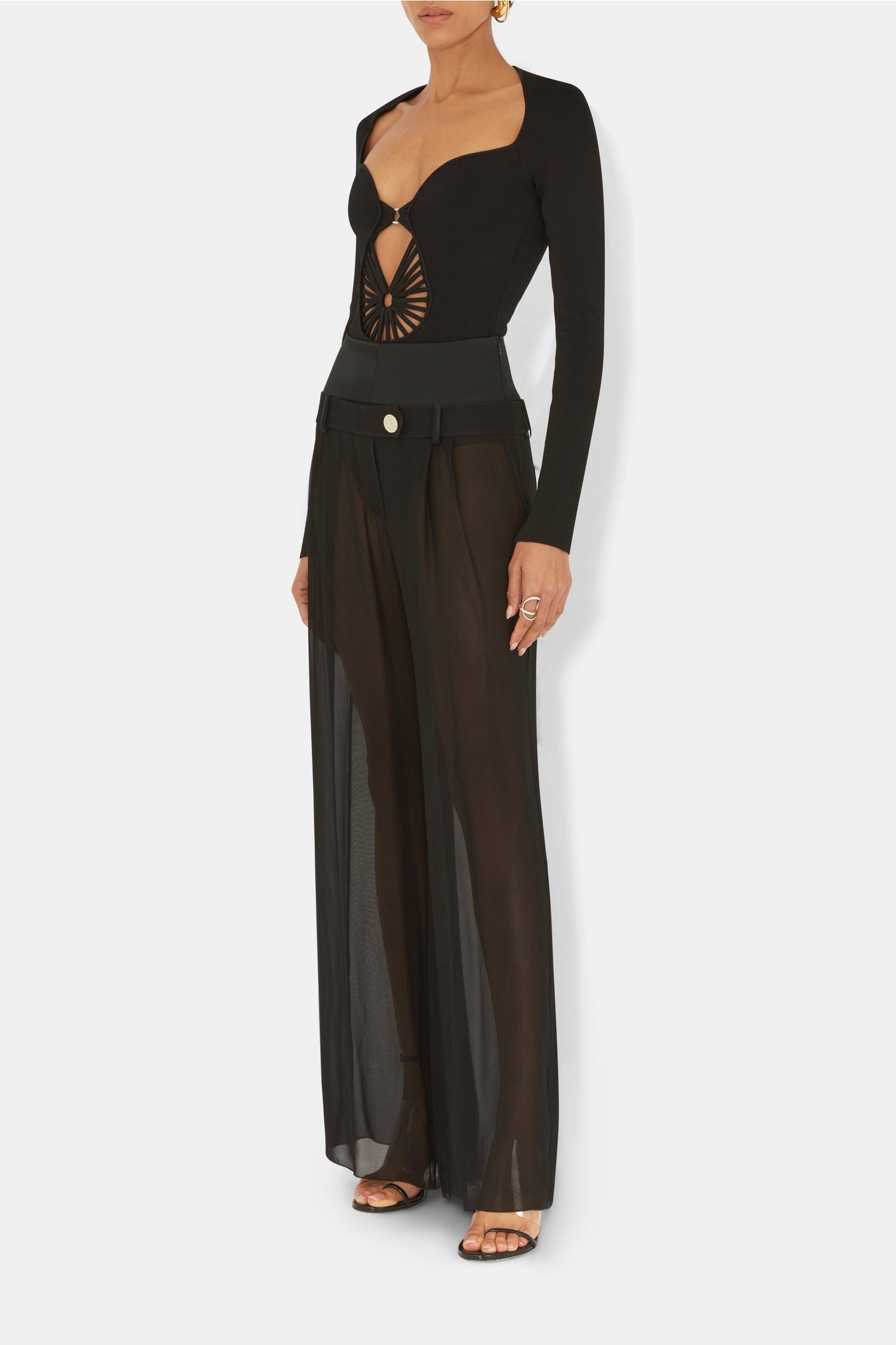 Body Hepworth à manches longues - Black