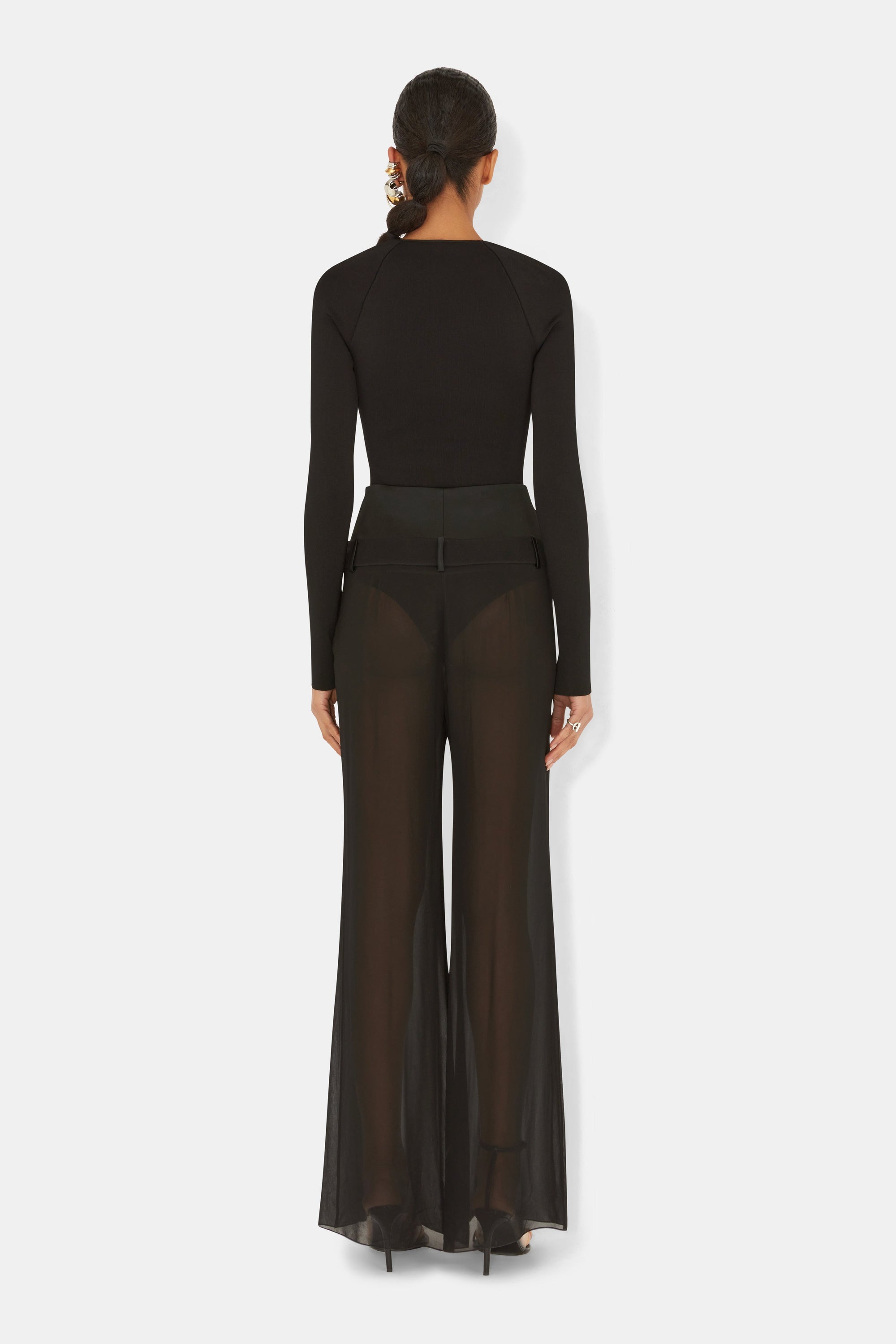 Body Hepworth à manches longues - Black