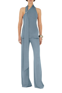 Top écharpe Pierced - Dove Blue