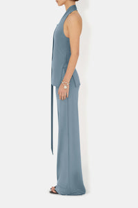 Top écharpe Pierced - Dove Blue