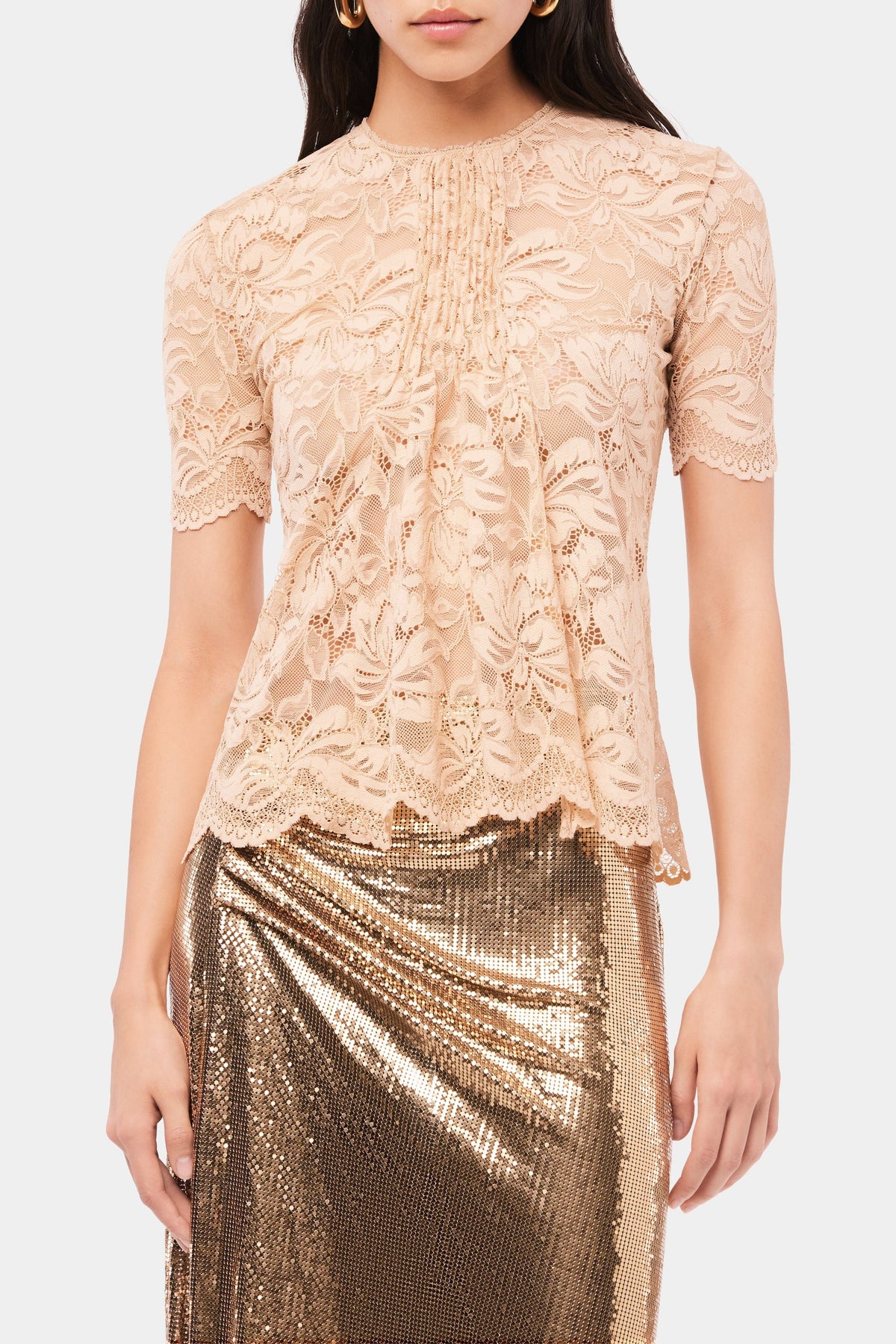 Blouse en dentelle - Raffia