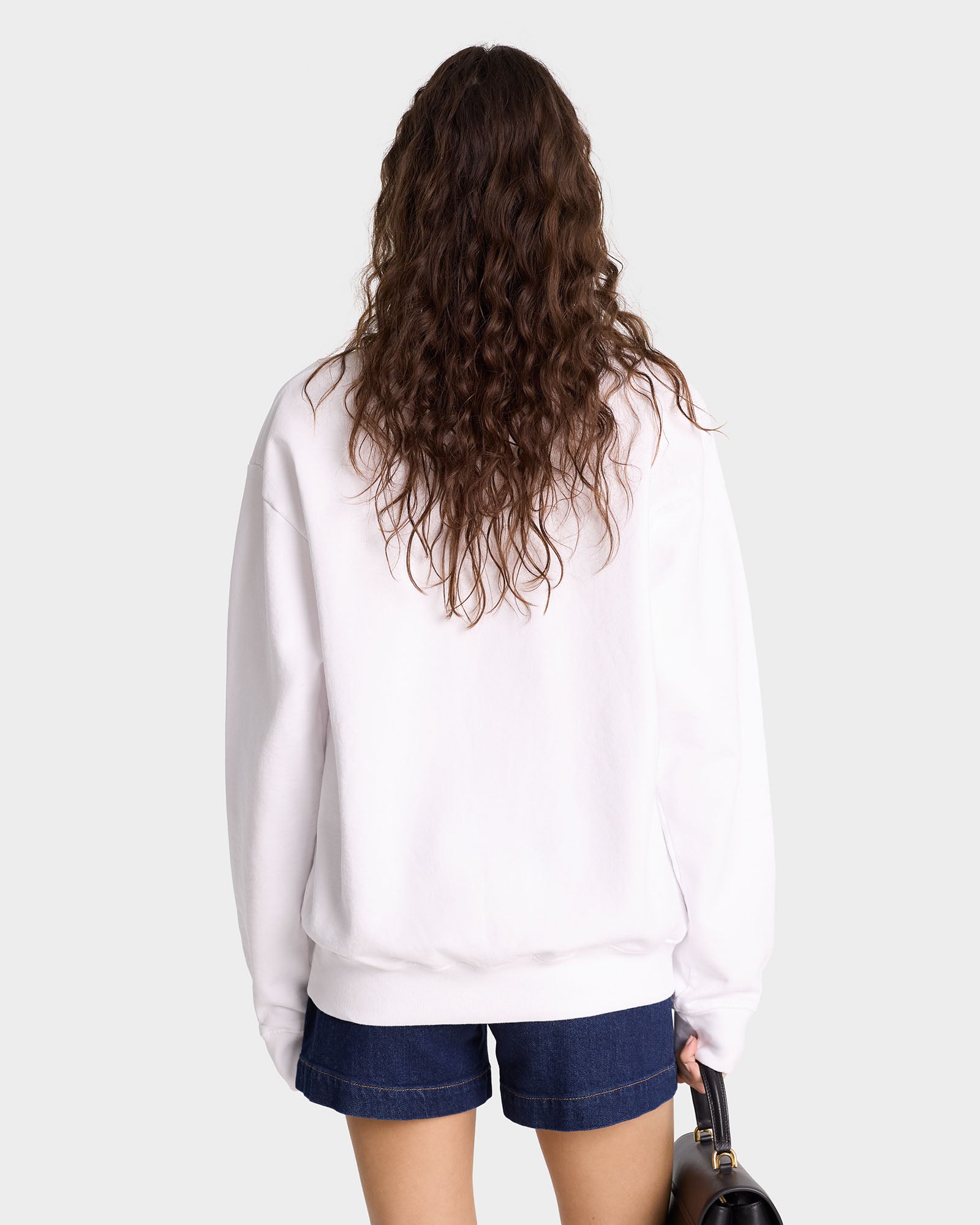 Sweatshirt à impression - White