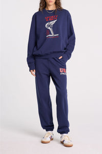 Sweatshirt Torch imprimé - Navy