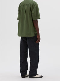 Chemise à enfiler à zip - Green