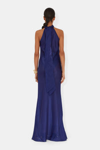 Robe longue Sienna - Lapis Lazuli
