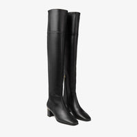 Cuissardes Loren 45 en cuir - Black