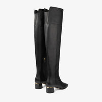 Cuissardes Loren 45 en cuir - Black