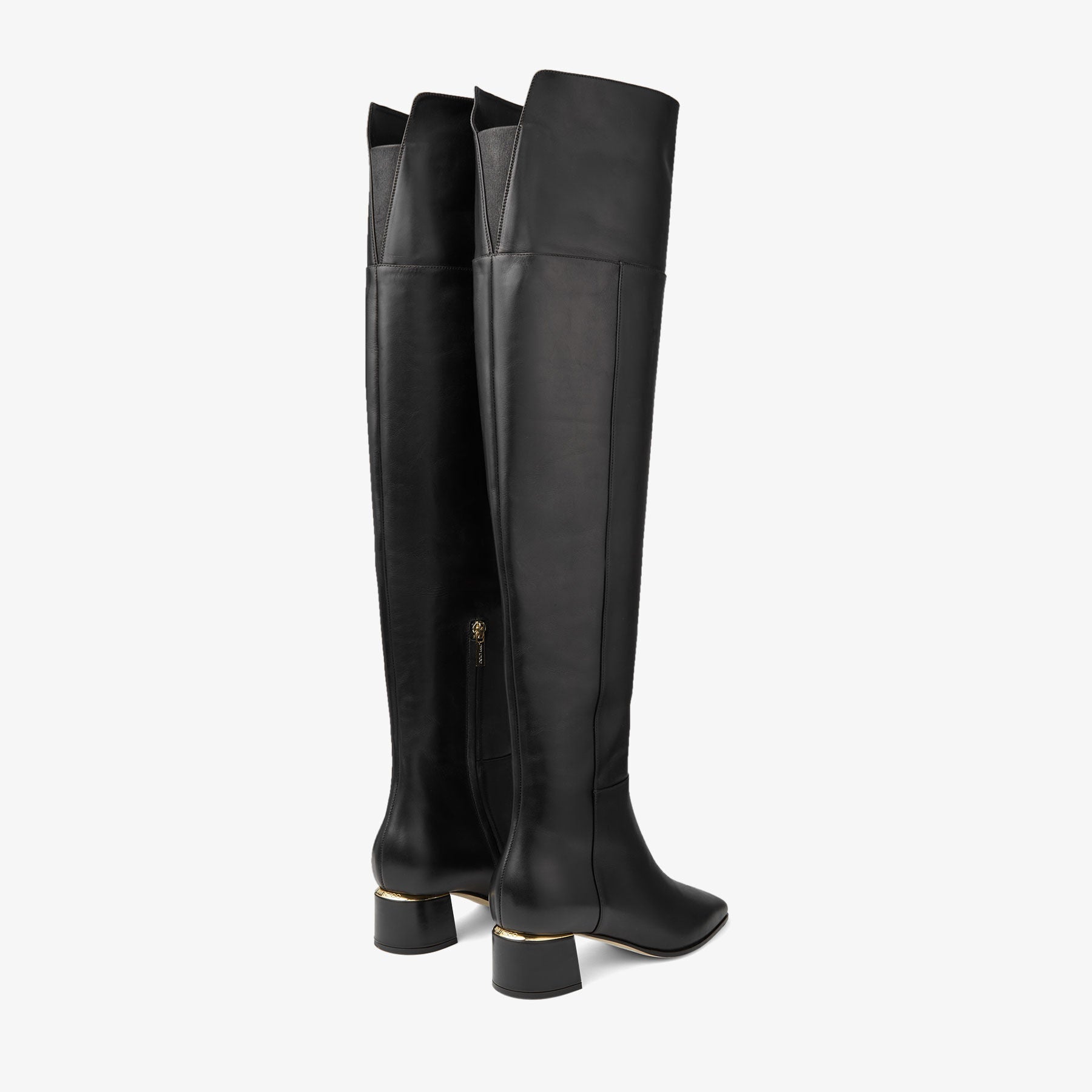 Cuissardes Loren 45 en cuir - Black