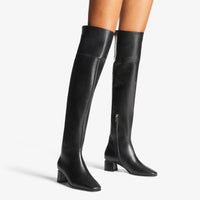 Cuissardes Loren 45 en cuir - Black