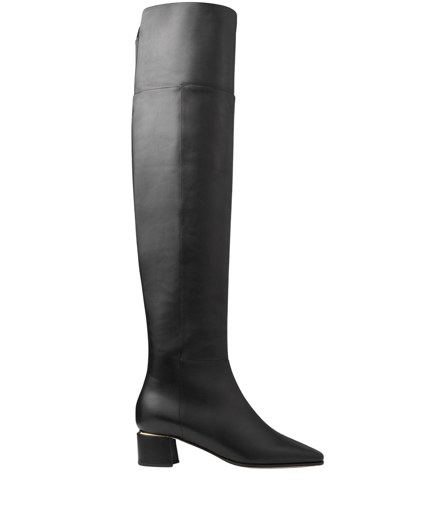 Cuissardes Loren 45 en cuir - Black