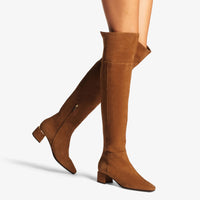 Cuissardes Loren 45 en daim - Tan