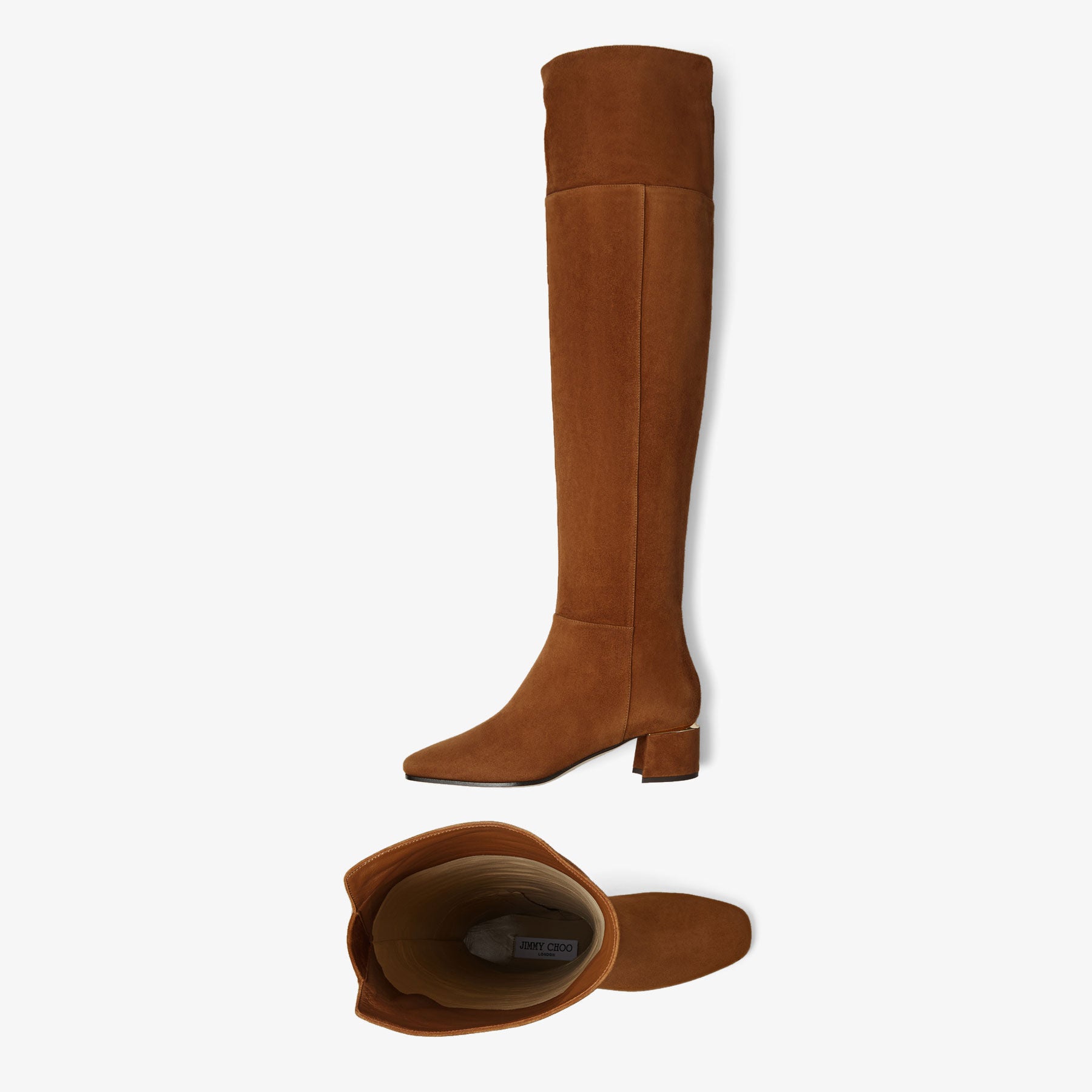 Cuissardes Loren 45 en daim - Tan