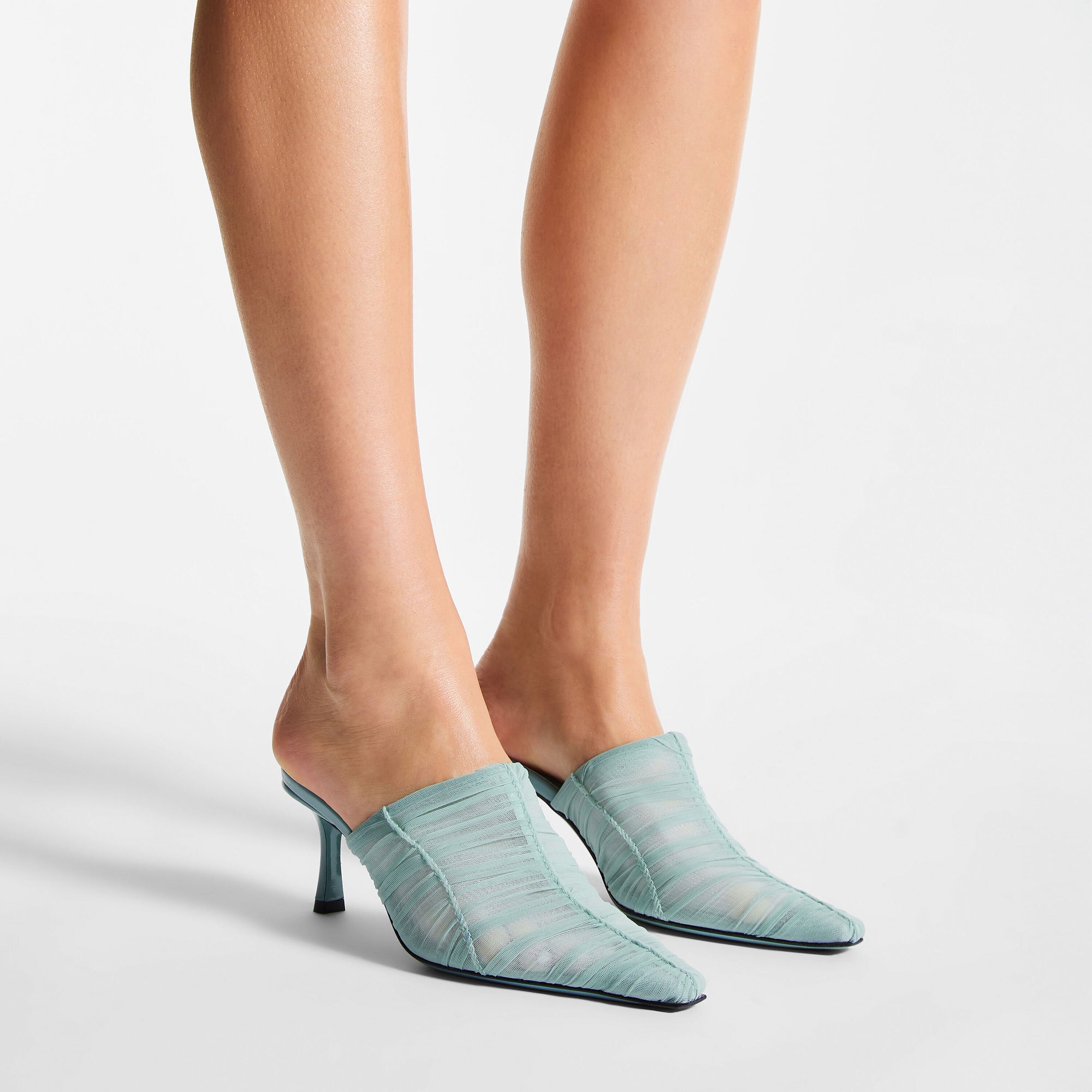 ZNO STOCK 0 / Reco 200 LIGHT TEAL Shoe LOTTA MULE 65