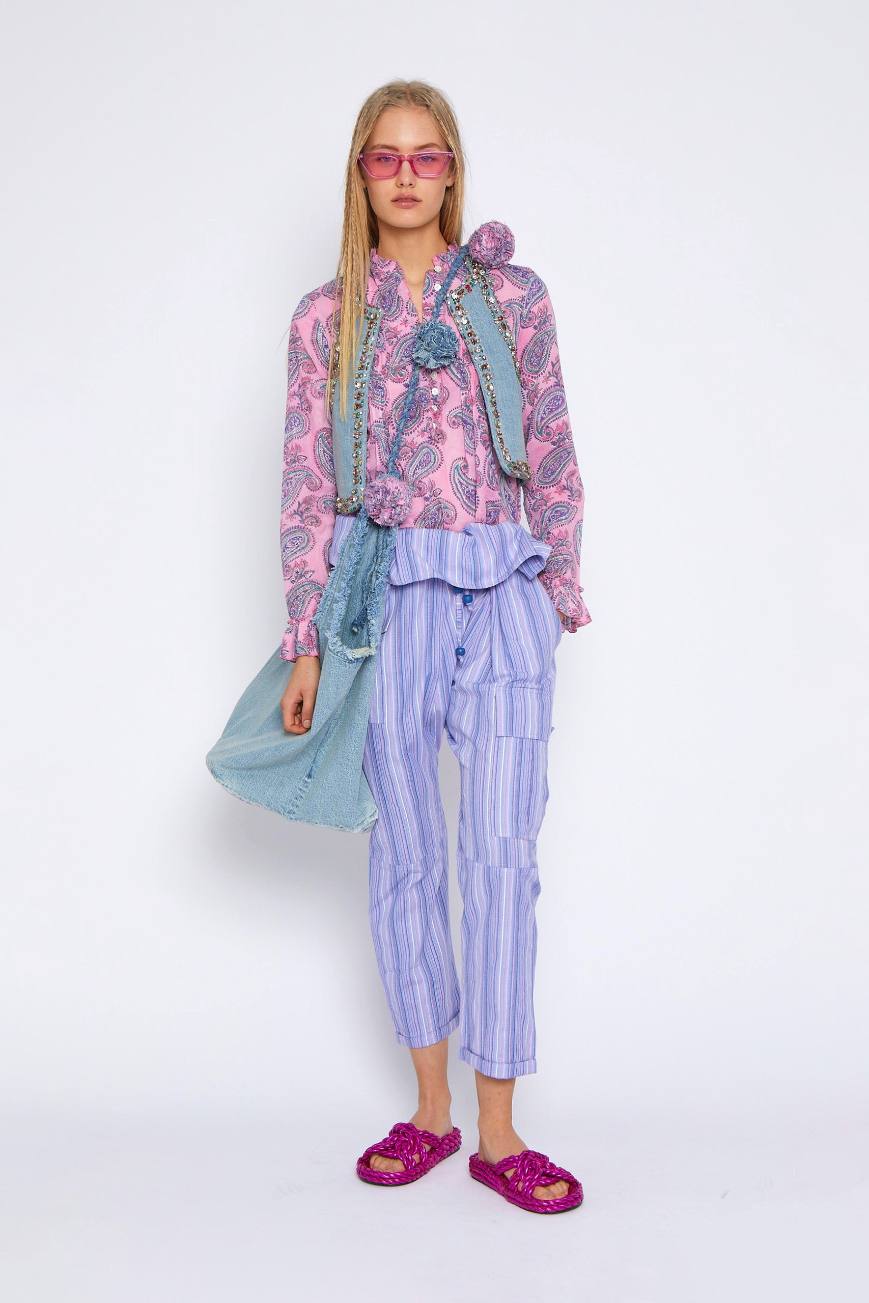 ZNOSTOCK_PINK SHIRT LOU - Pink