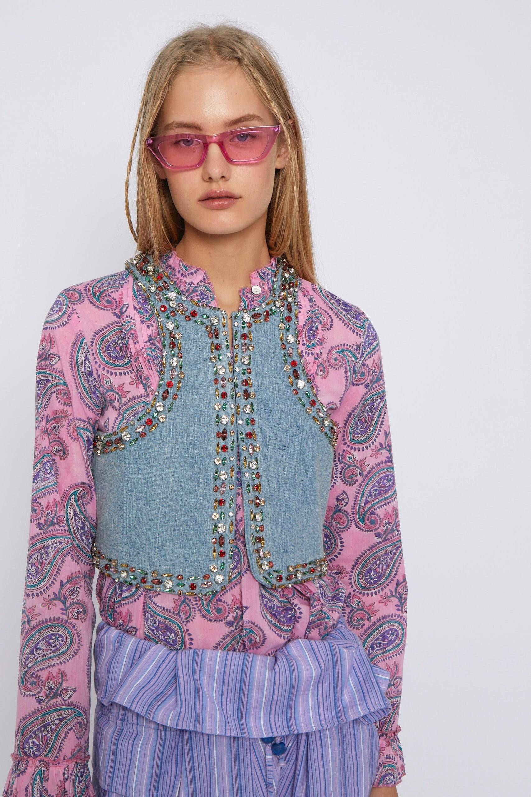 ZNOSTOCK_PINK SHIRT LOU - Pink