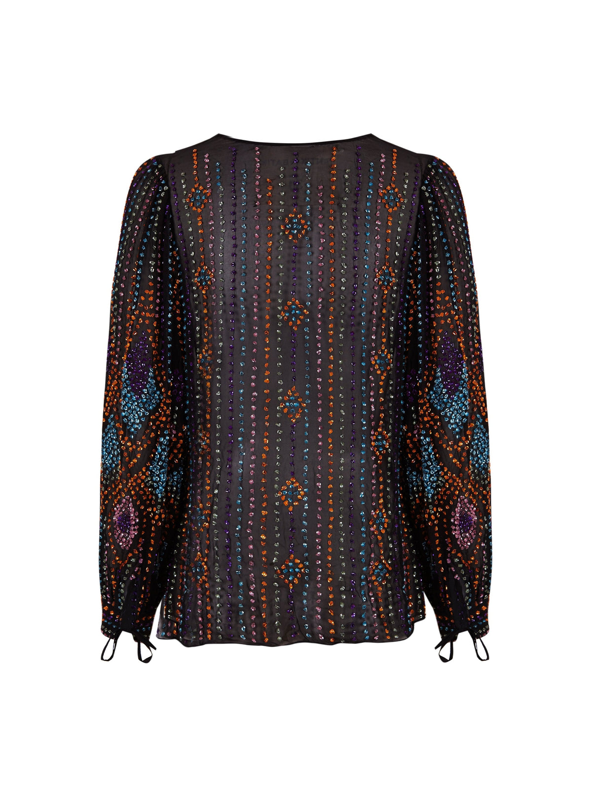 Blouse brodée de perles Louison - Multico