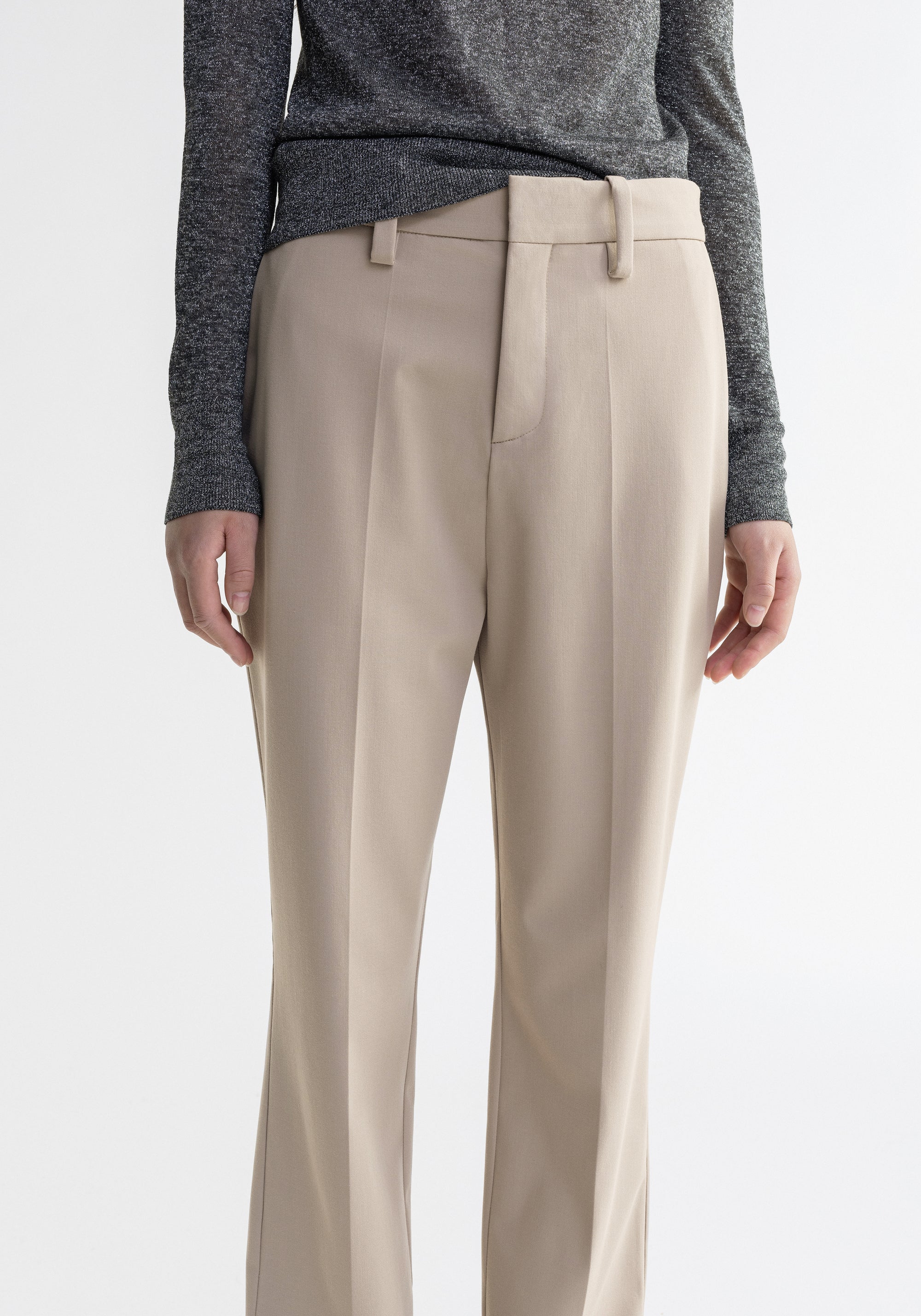 Pantalon de costume droit Loui - Ash