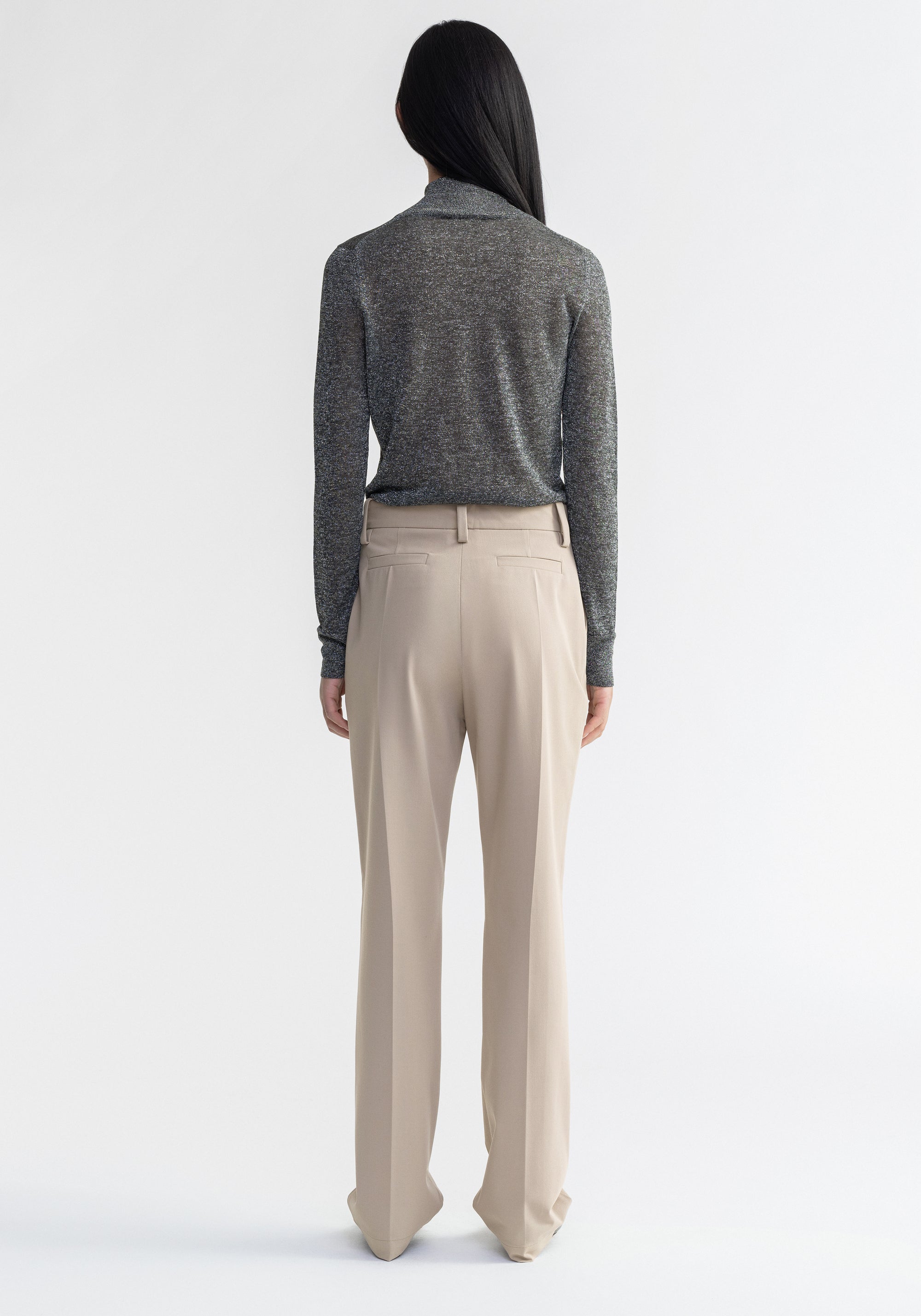 Pantalon de costume droit Loui - Ash
