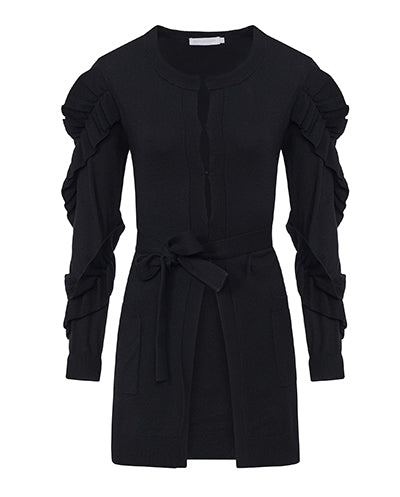 Black / Cardigan Loumi
