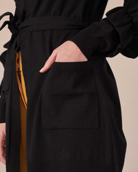 Black / Cardigan Loumi