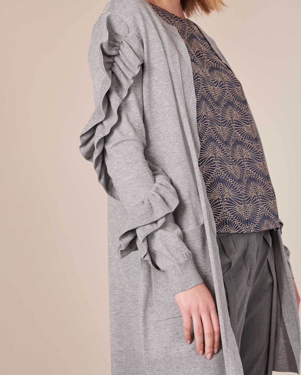 Heathergrey / Cardigan Loumi