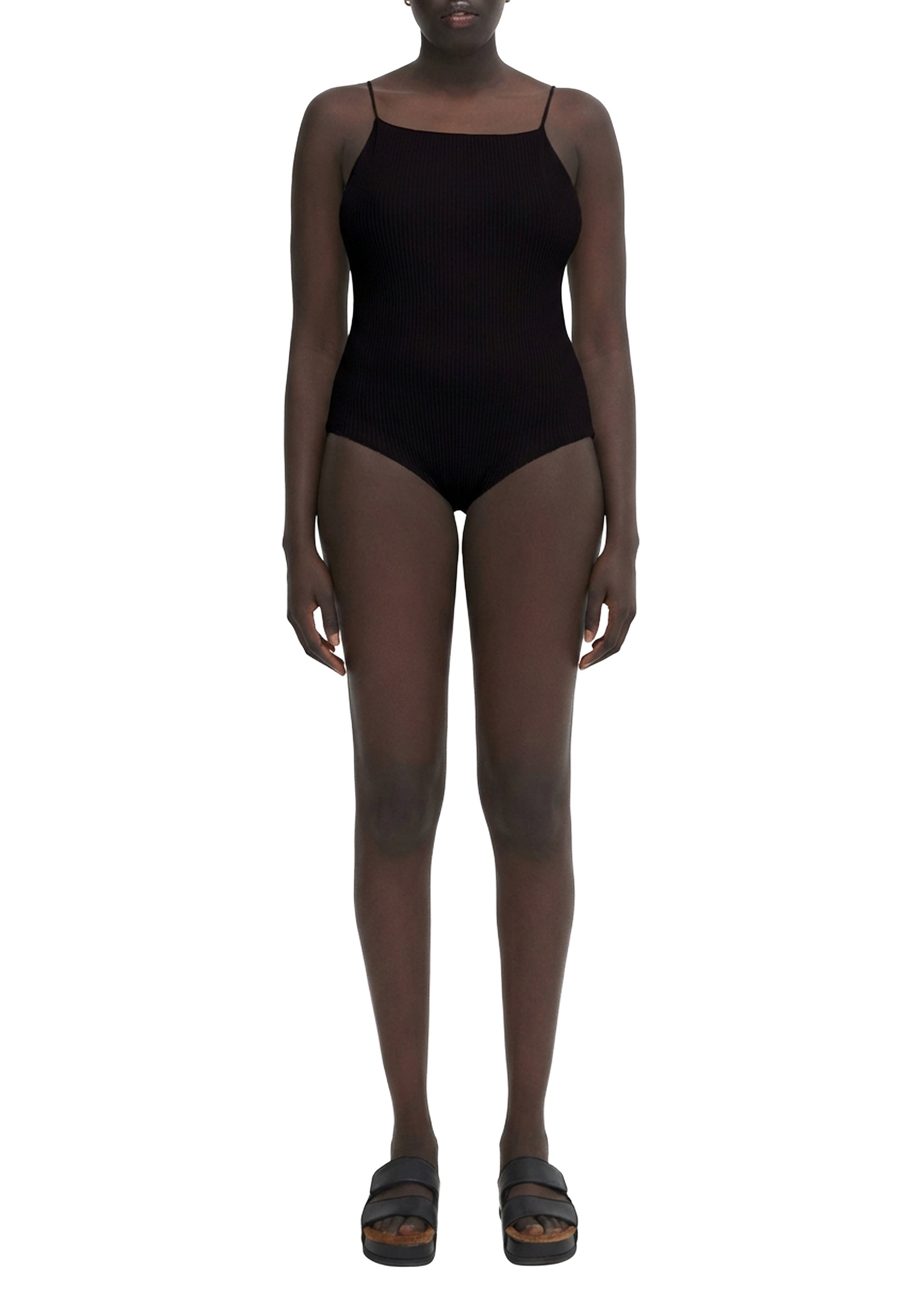 Body Lourde côtelé - Black