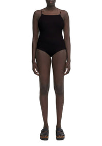 Body Lourde à bretelles - Black