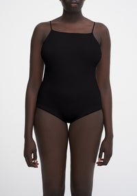 Body Lourde à bretelles - Black